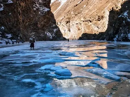 Chadar trek in Zanskar